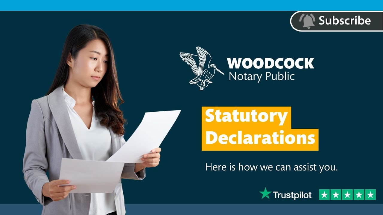 Understanding statutory declarations and how we can assist you.