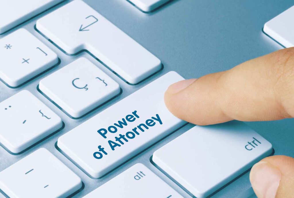 power of attorney for selling property