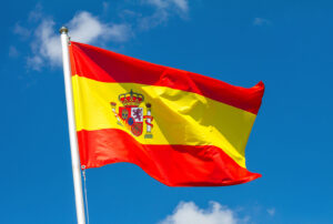Spanish flag to represent Spanish Powers of Attorney for the UK
