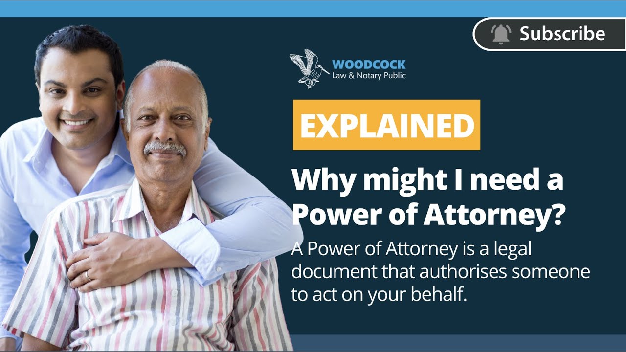 Understanding a Power of Attorney video thumbnail.