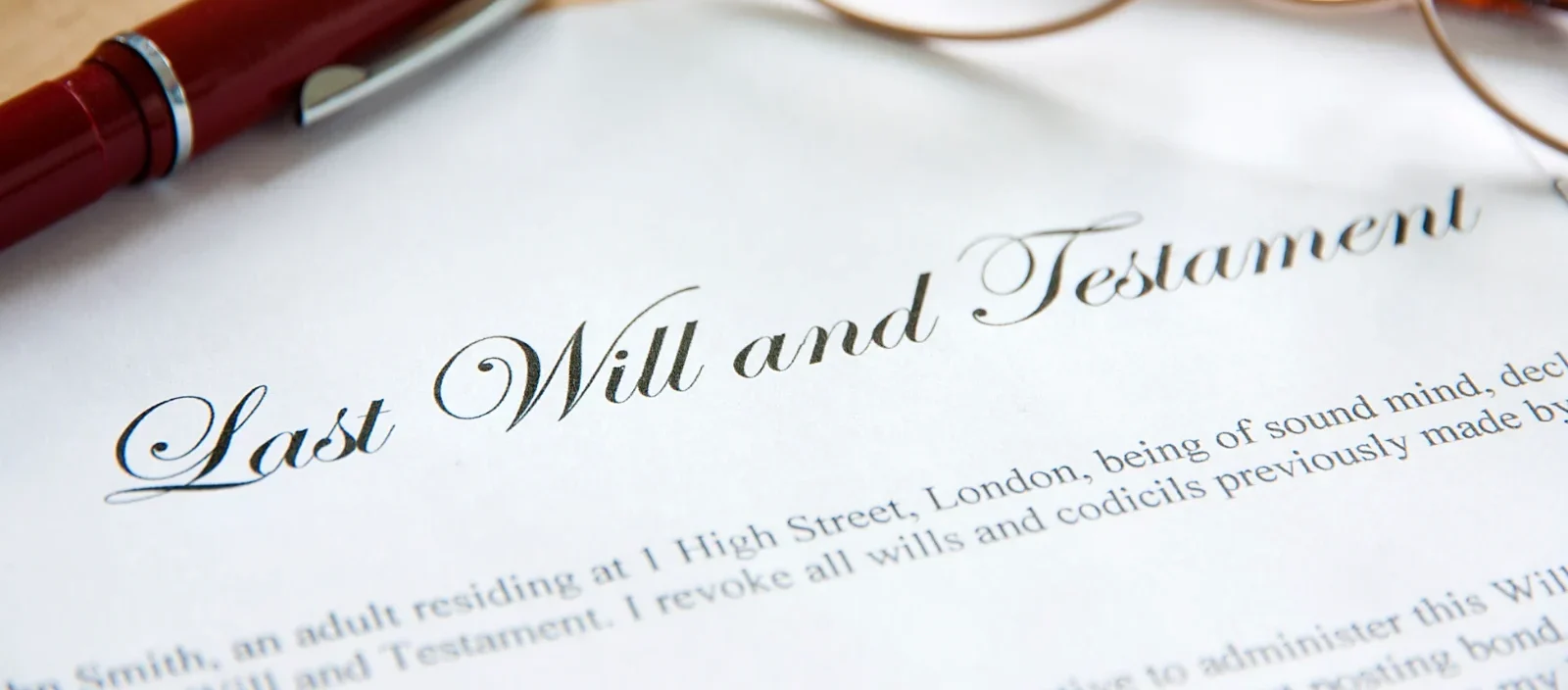 Grant of Letters of Administration services, Grant of Probate services, wills services.